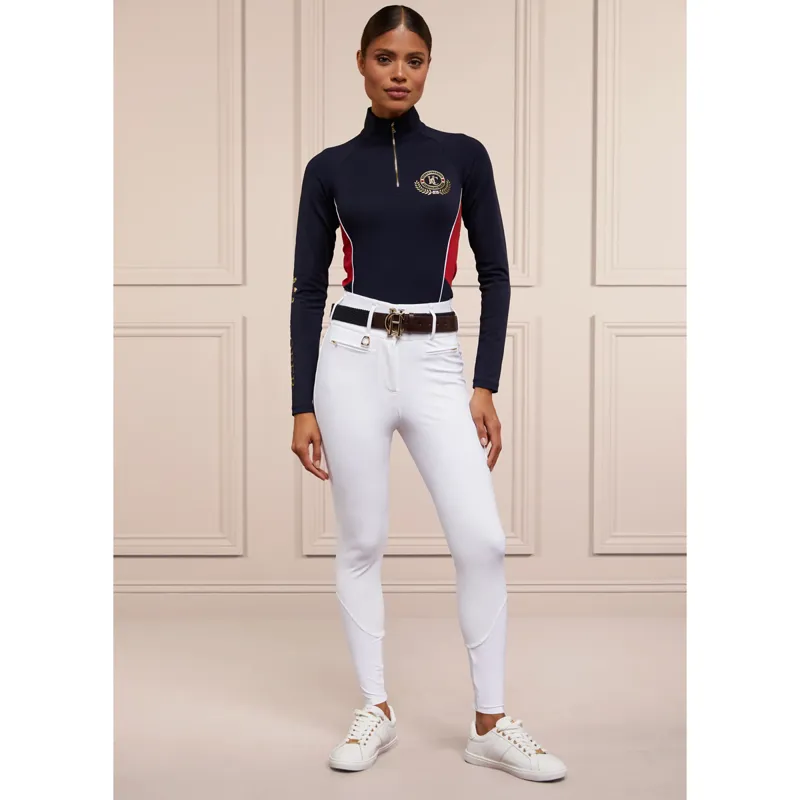 Holland Cooper Farnham Base Layer - Ink Navy-2